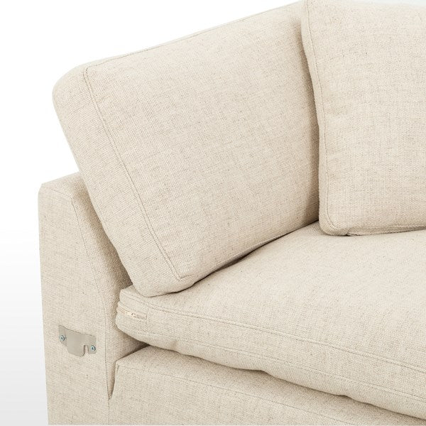 PLUME 2-PIECE SECTIONAL RIGHT CHAISE | 270 x 178 x 85 CM.