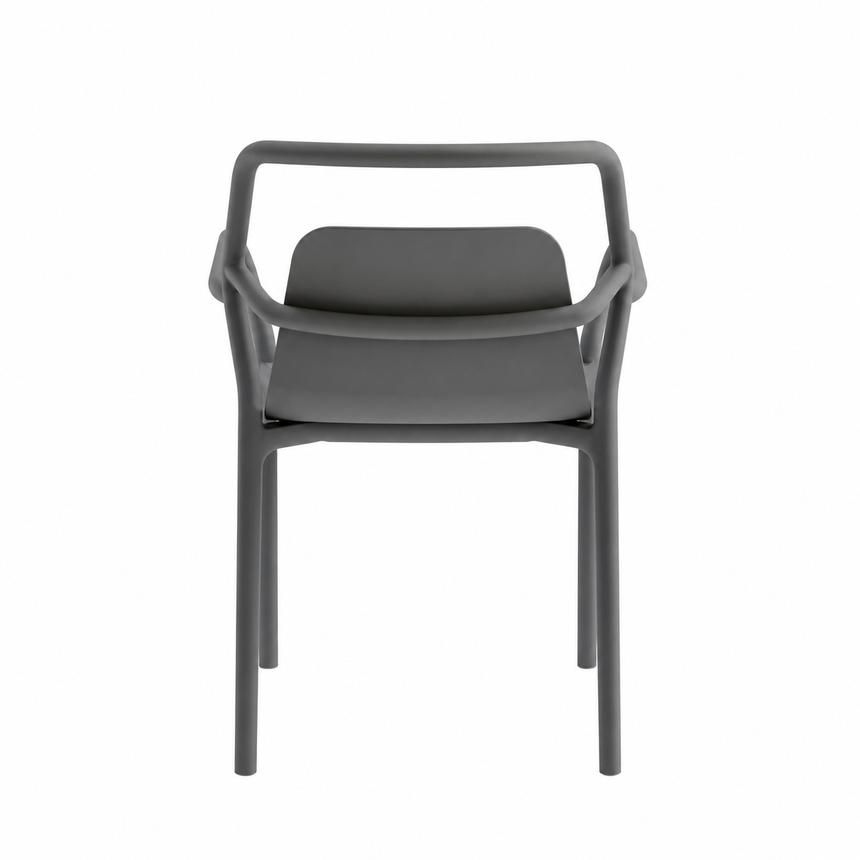 MIA OUTDOOR CHAIR COASTAL GREY| 80 x 53 x 63 CM.
