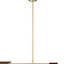 ASTRID DOUBLE PENDANT | 143.5 x 13 x 18 CM.