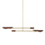ASTRID DOUBLE PENDANT | 143.5 x 13 x 18 CM.