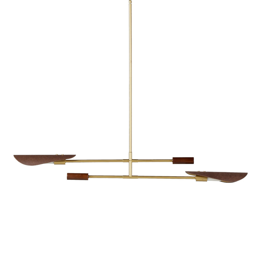 ASTRID DOUBLE PENDANT | 143.5 x 13 x 18 CM.