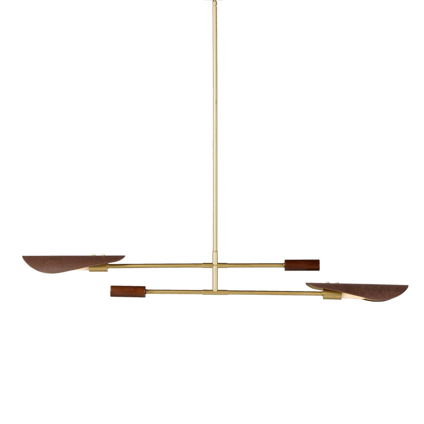 ASTRID DOUBLE PENDANT | 143.5 x 13 x 18 CM.