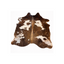COWHIDE BROWN & WHITE