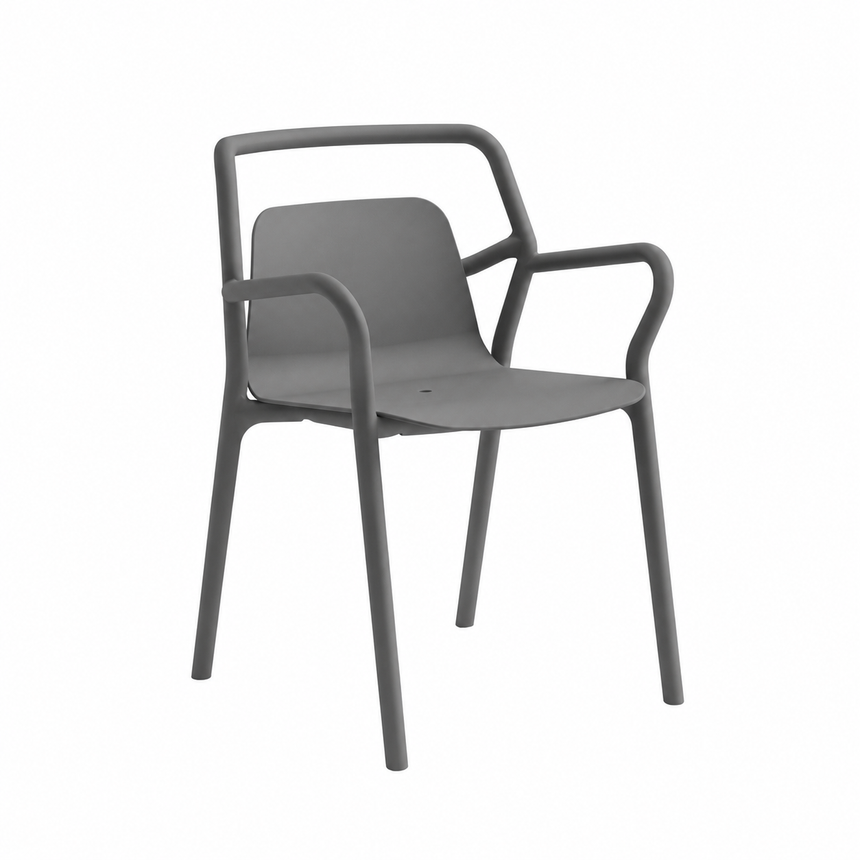 MIA OUTDOOR CHAIR COASTAL GREY| 80 x 53 x 63 CM.