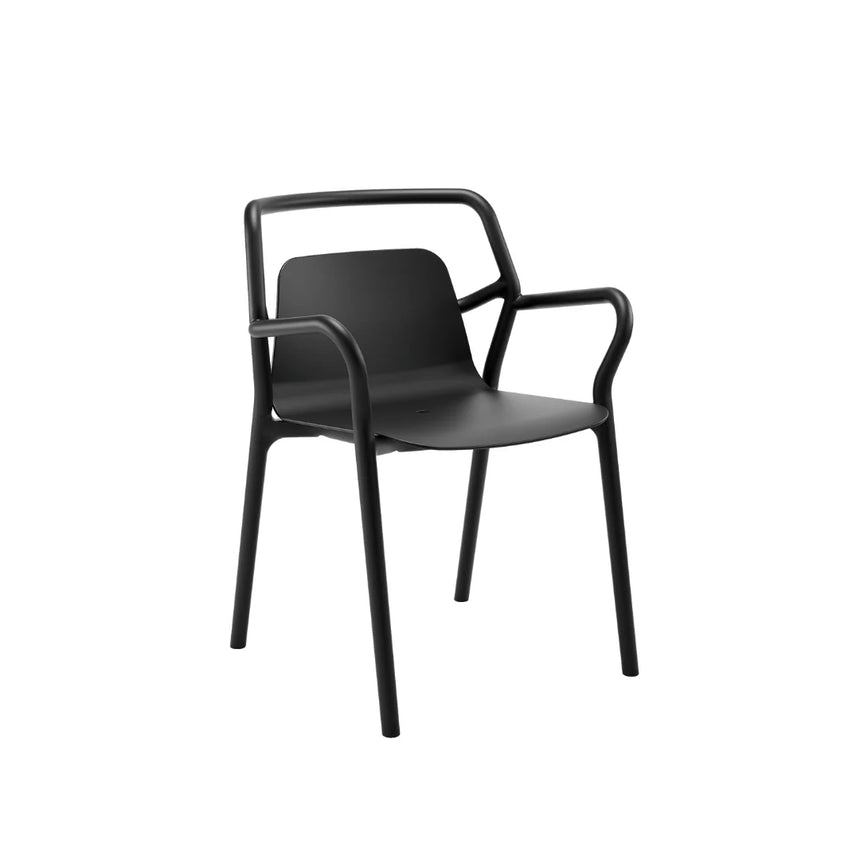 MIA OUTDOOR CHAIR BLACK | 80 x 53 x 60 CM.