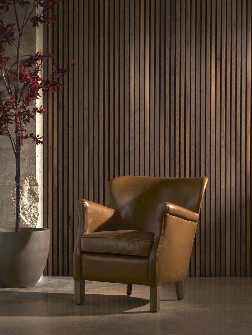 PROFESSOR CHAIR CLASSIC COGNAC & AT.OAK | 67 x 71 x 73 CM.