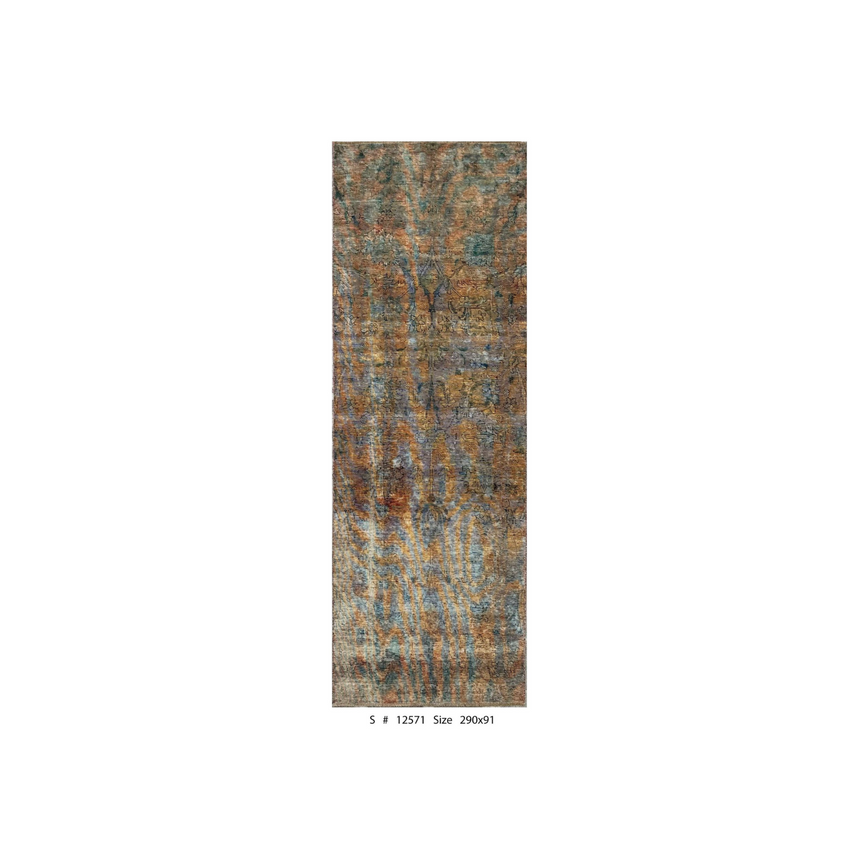 VINTAGE SHERAZI PERSIAN RUNNER RUG | 2.90×0.91 M