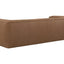 RAW DIVA SOFA IN UTAH TABACCO | 250 x 102 x 70 CM.