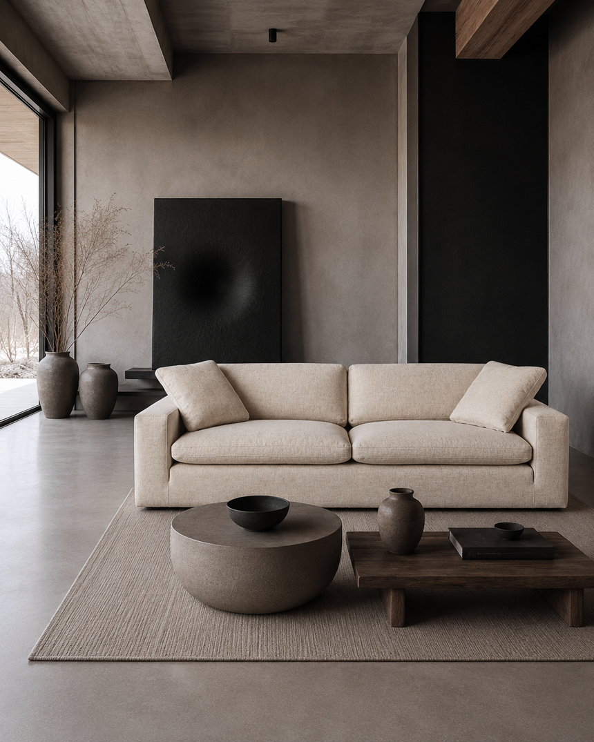 PLUME SOFA 96" | 245.11 W x 101.6 D x 86.99 H