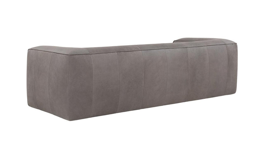 RAW DIVA SOFA IN UTAH SMOKE | 250 x 102 x 70 CM.