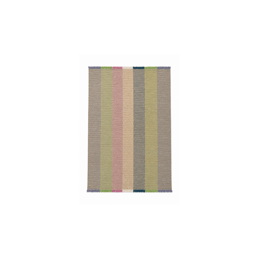 RUG ARCOBALENO - HANDWOVEN AFGHAN CONTEMPORARY KILIM | 2.66 x 1.75 M.