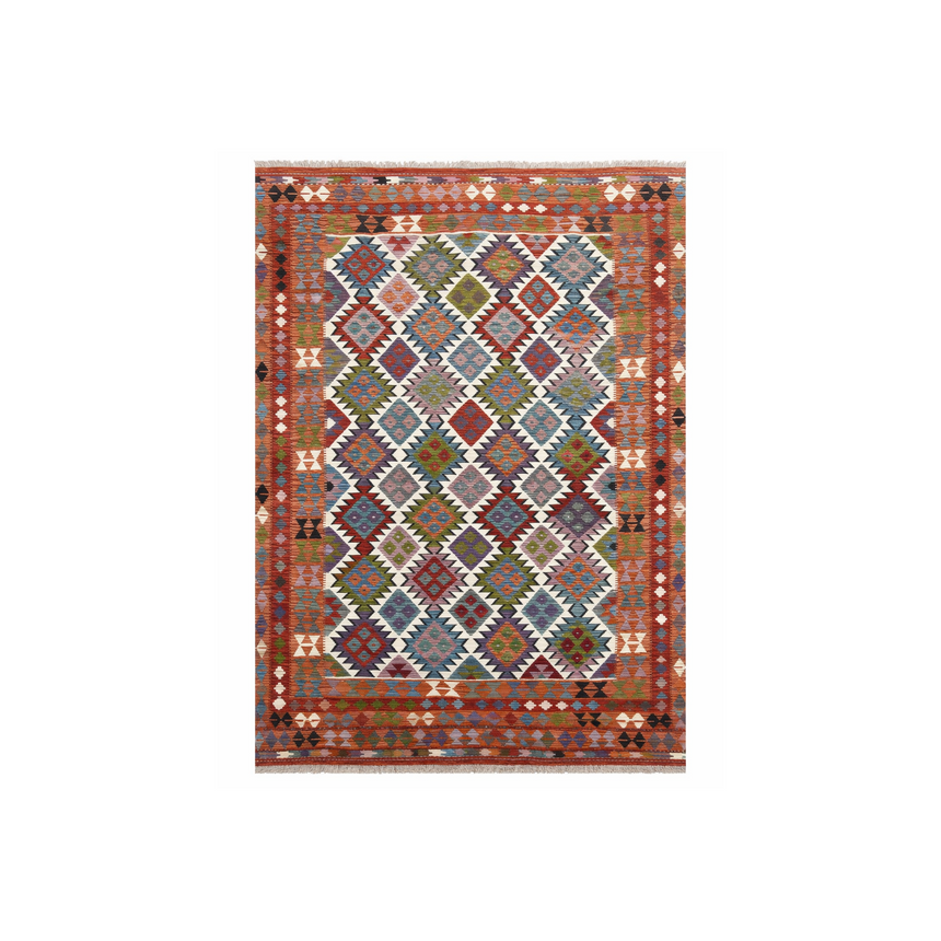 LARGE FLAT WEAVE KILIM RUG | 2.99×2.05 M
