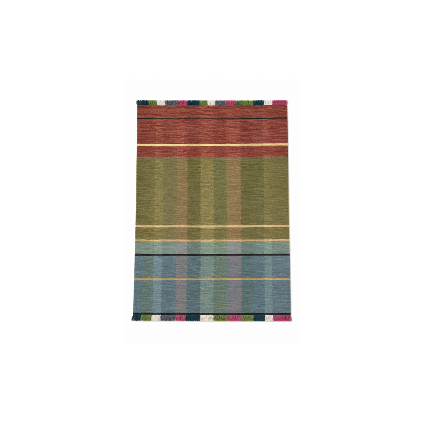 RUG ARCOBALENO - HANDWOVEN AFGHAN CONTEMPORARY KILIM | 2.89 x 2.06 M.