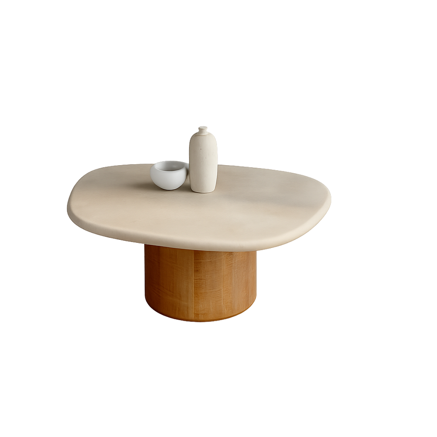 MIAMI SCULPTURAL COFFEE TABLE | 80 x 90 x 40 CM.