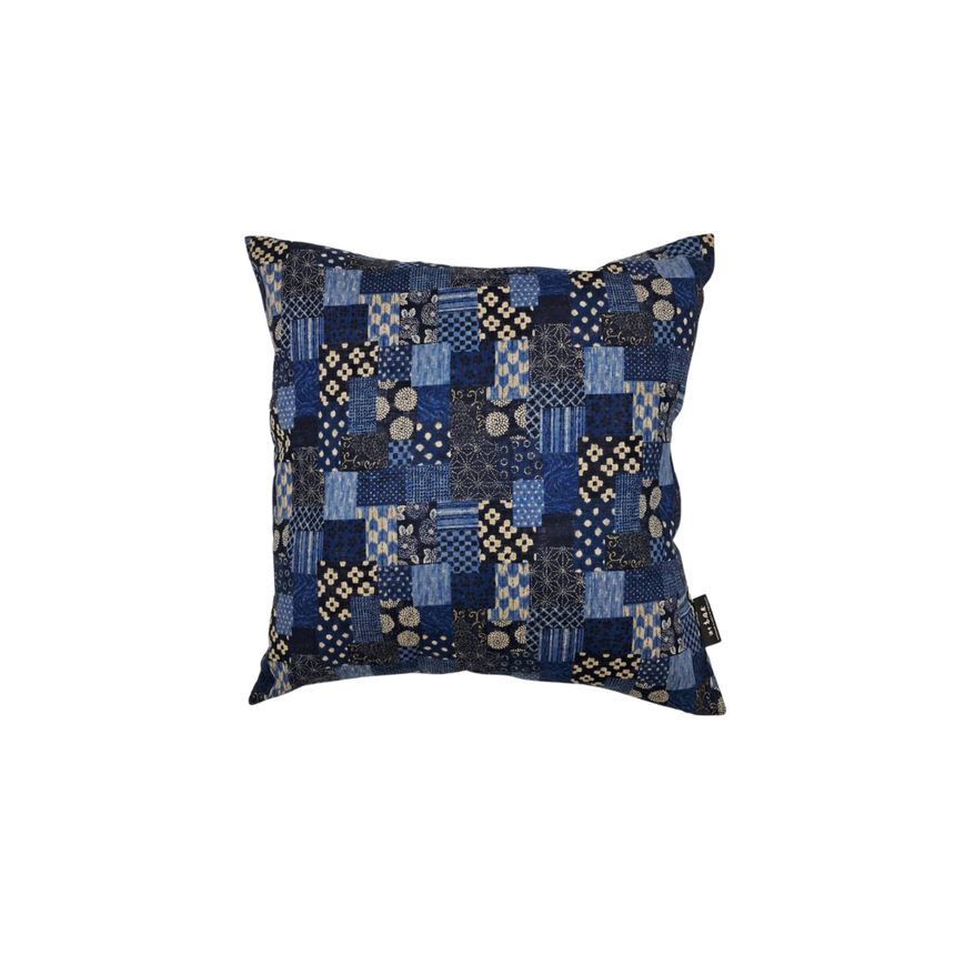 KYOTO CUSHION COVER BORO FABRIC NAVY | 50 x 50 CM.