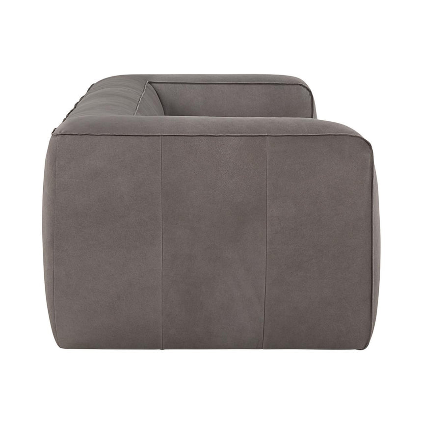 RAW DIVA SOFA IN UTAH SMOKE | 250 x 102 x 70 CM.