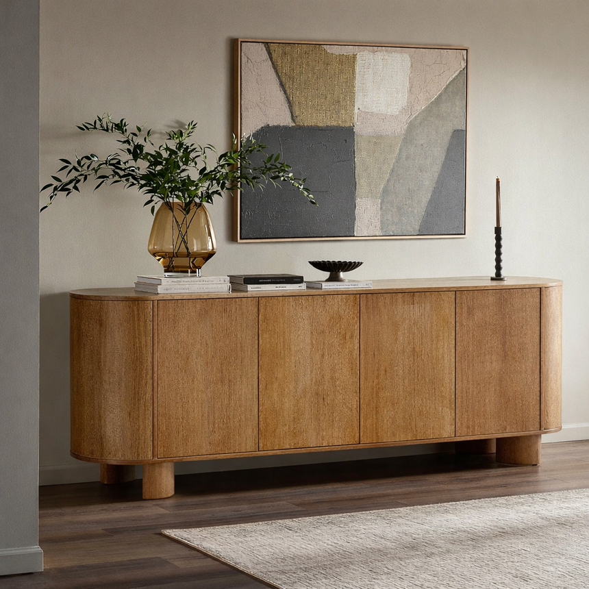 PANAMA SIDEBOARD 4 DOORS | 225 x 45 x 77 CM.