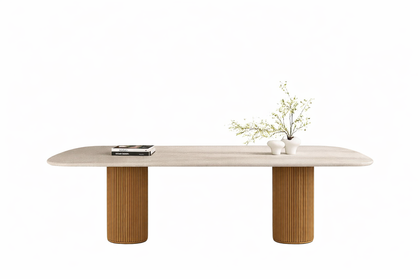 CURVE  DINING TABLE  | 240 x 100 x 77 CM.
