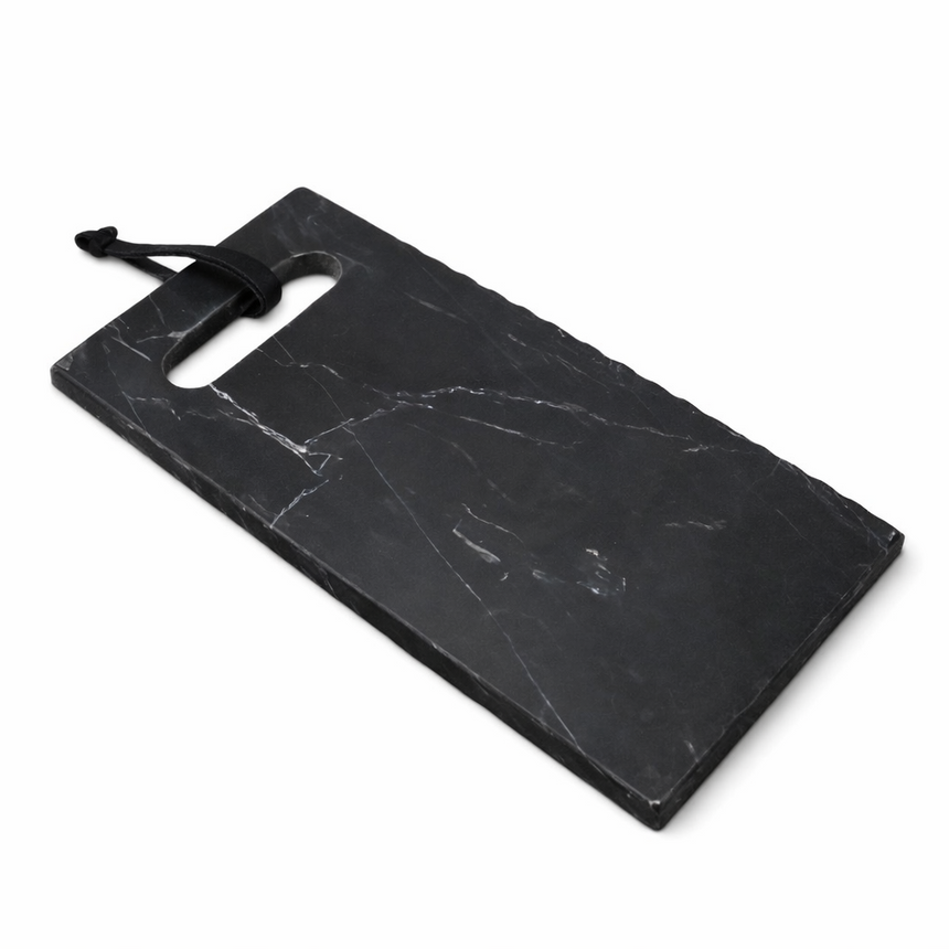 DECOR CHEESE BOARD - BLACK SLATE (RECTANGULAR) | 12.5" x 6.5" x 0.6"