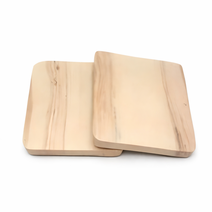 DECOR COASTER SET OF 4 - PINKISH MARBLE | 4" × 4" × 0.6"