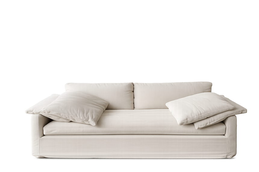 WELLS 90" SOFA | 99.5 x 228.5 x 71.5 CM.