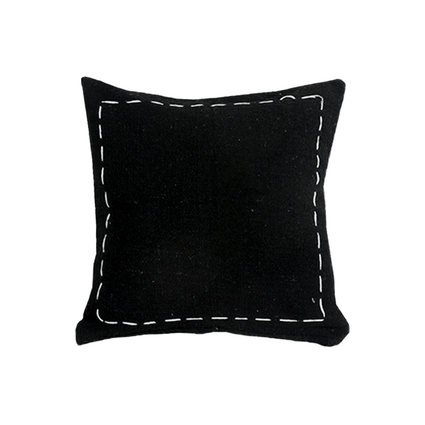LINE BLACK CUSHION | 50 x 50 CM.