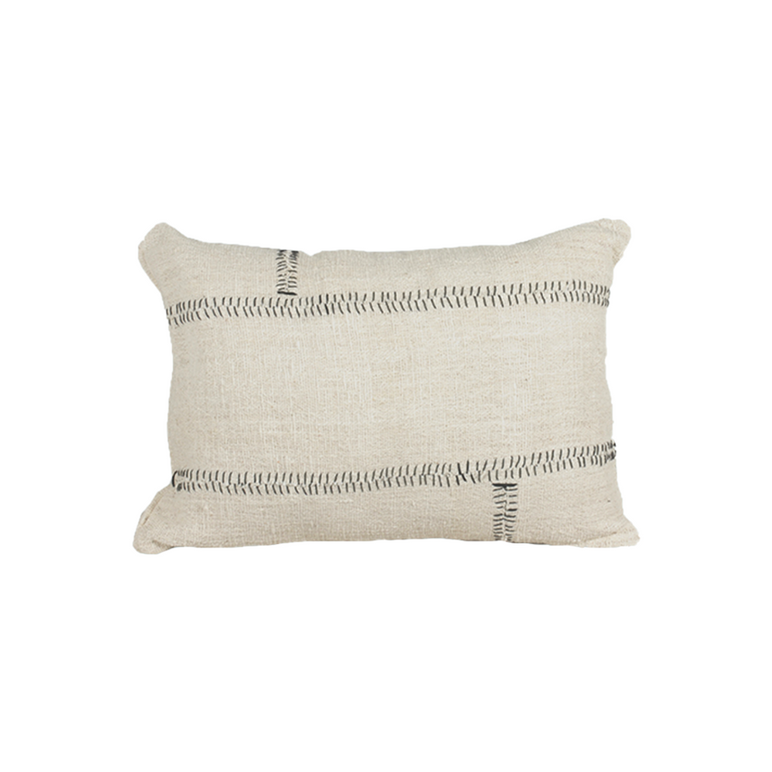 TAMBAL KENUR NATURAL CUSHION  | 50 x 70 CM.