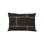 TAMBAL PERCA BLACK CUSHION | 50 x 70 CM.