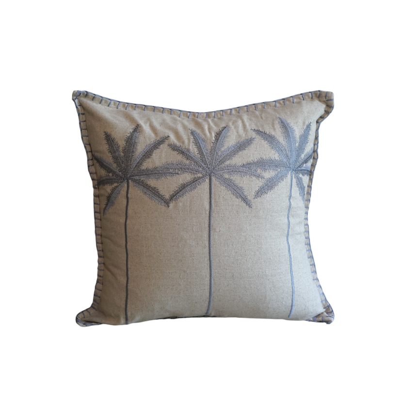TRI PALMA BLUIE CUSHION | 45 x 45 CM.