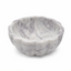 PETAL EDGE MARBLE BOWL | 15 × 15 × 7 CM