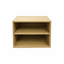 BOX OPEN STORAGE UNIT - 2 LEVEL | 41 × 29 × 35 CM.