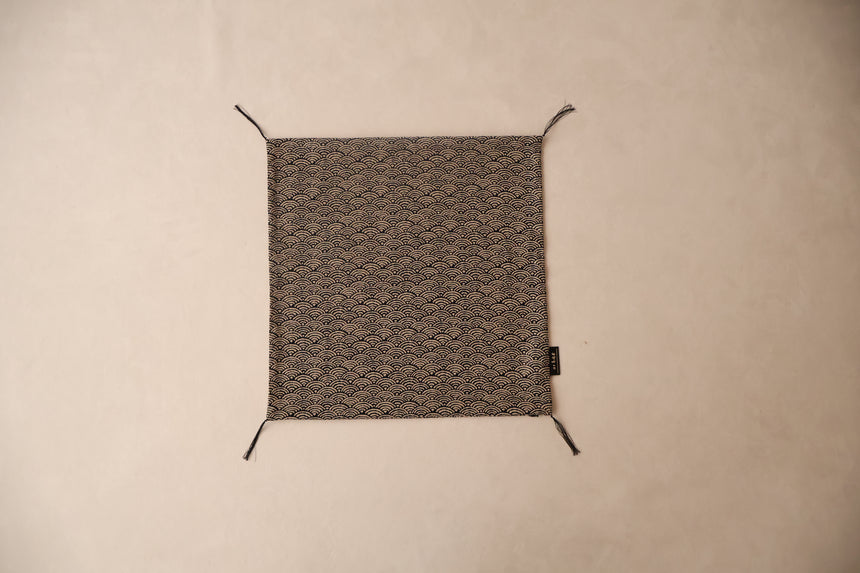 KYOTO CUSHION COVER AIZOME - FU SEIKAI  | 50 x 50 CM.