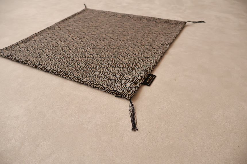 KYOTO CUSHION COVER AIZOME - FU SEIKAI  | 50 x 50 CM.