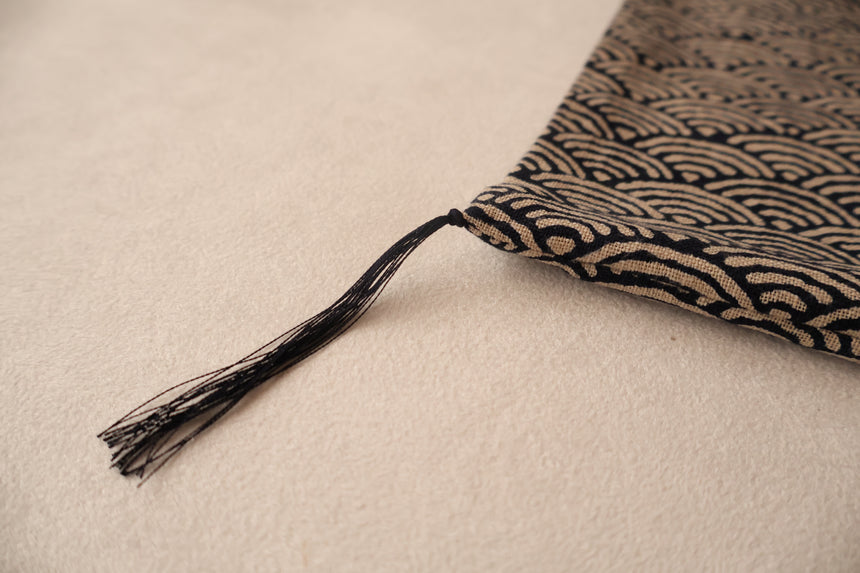 KYOTO CUSHION COVER AIZOME - FU SEIKAI  | 50 x 50 CM.