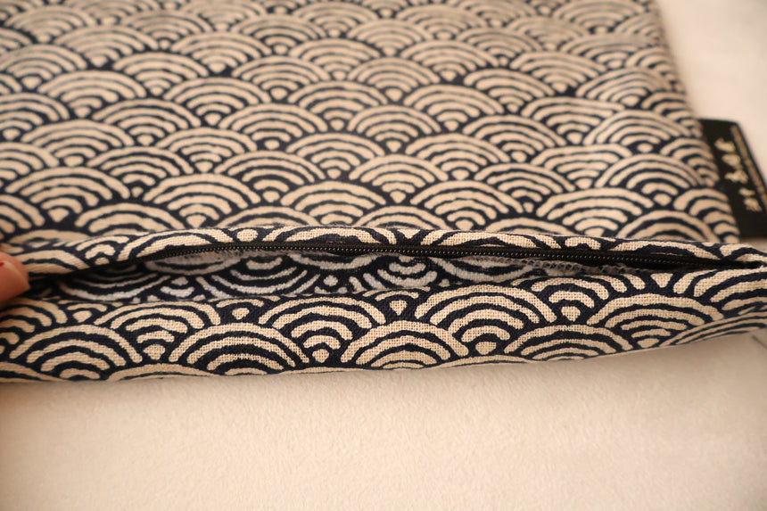 KYOTO CUSHION COVER AIZOME - FU SEIKAI  | 50 x 50 CM.