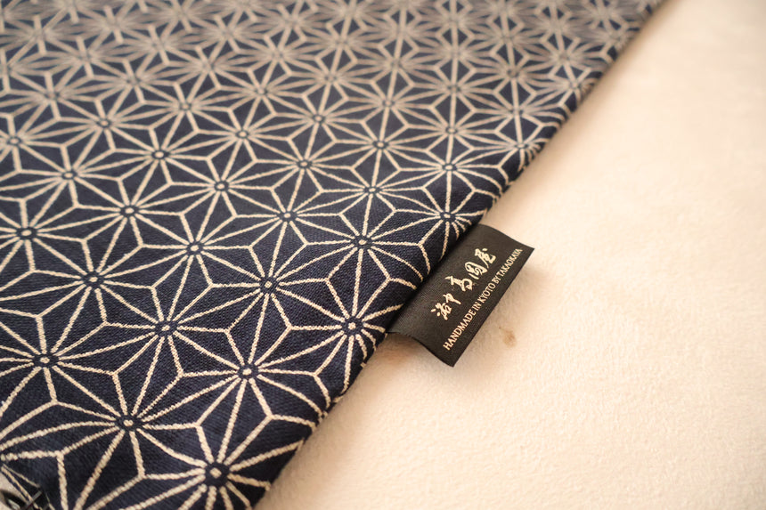 KYOTO CUSHION COVER AIZOME - FU ASANOHA | 50 x 50 CM.
