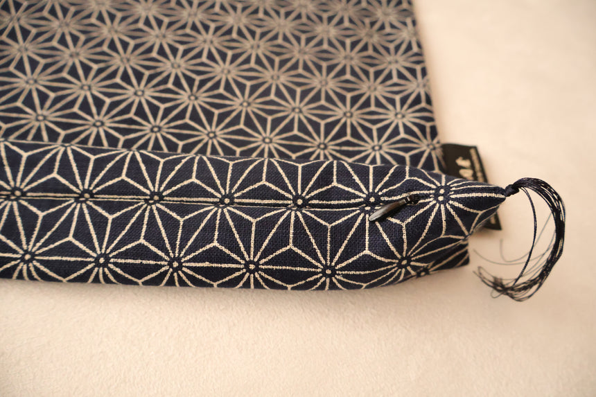 KYOTO CUSHION COVER AIZOME - FU ASANOHA | 50 x 50 CM.