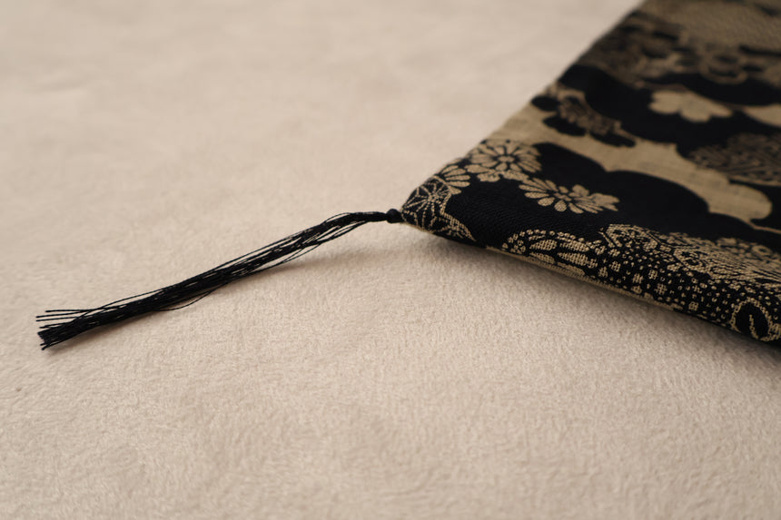 KYOTO CUSHION COVER AIZOME - FU KUMOTORI  | 50 x 50 CM.