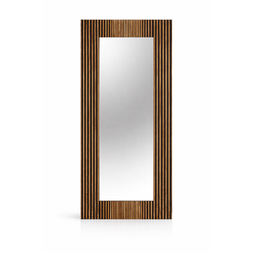 LINEA RECYCLED TEAK MIRROR | 114 x 10 x 220 CM.