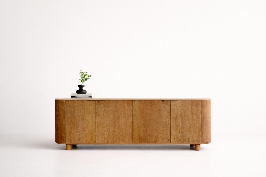 PANAMA SIDEBOARD 4 DOORS | 225 x 45 x 77 CM.