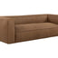 RAW DIVA SOFA IN UTAH TABACCO | 250 x 102 x 70 CM.