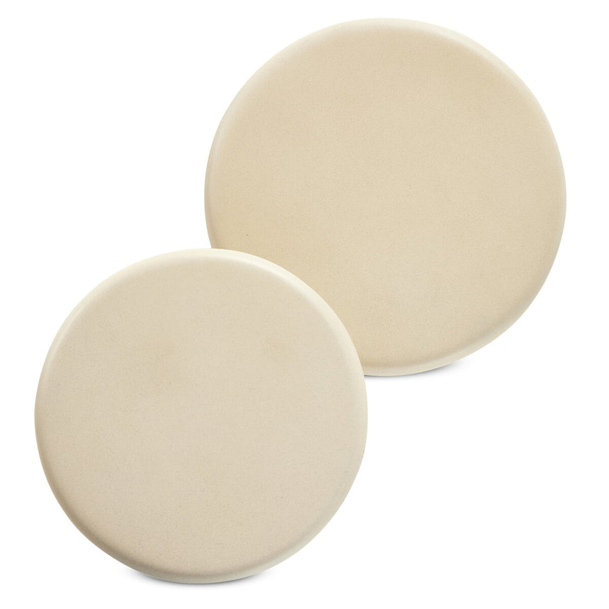 RAVINE CONCRETE ACCENT TABLE , SET OF 2 | DIA. 21.5 x 51 / 27 x 42 CM.