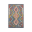 FLAT-WEAVE VEGETABLE KILIM ORIENTAL TRADITIONAL RUG HANDMADE | 0.76 x 1.26 M.