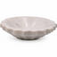 WHITE MARBLE DECOR BOWL - WHITE (DEEP CARVED) | 10” × 10” × 2.75”