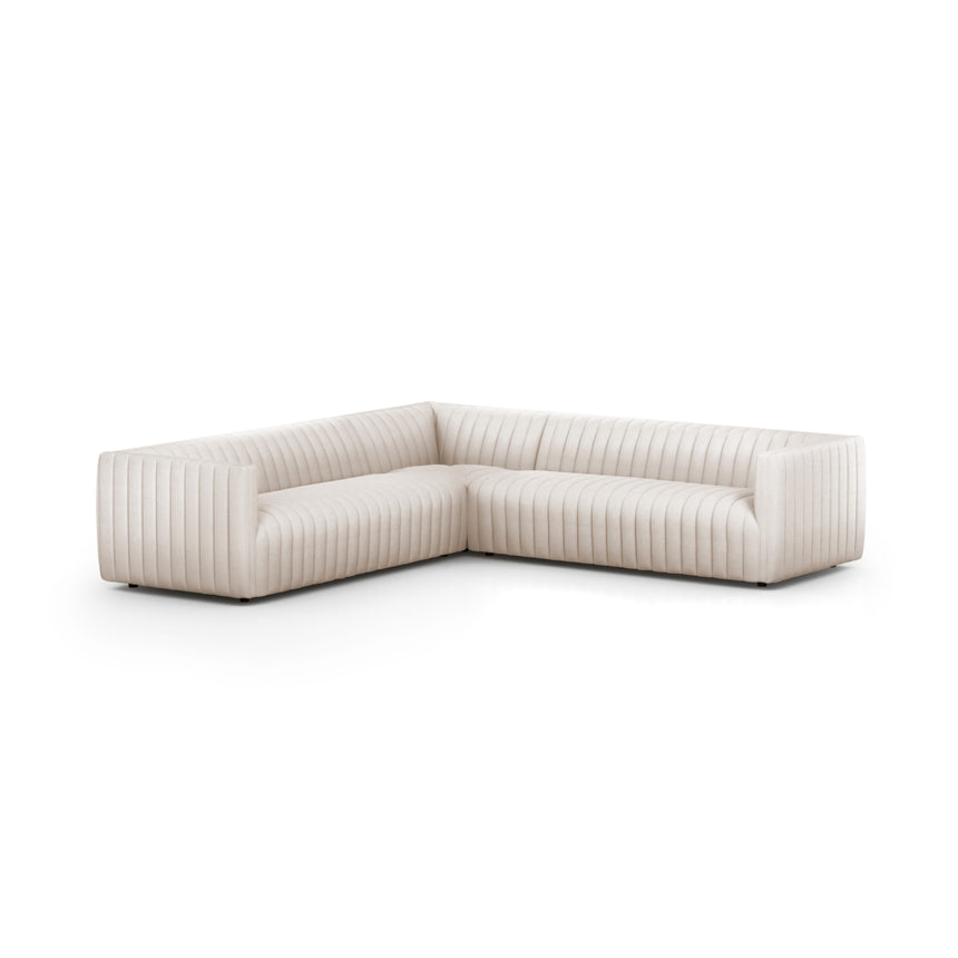 AUGUSTINE 3PC SECTIONAL DOVER CRESCENT  | 267.97 X 267.97 X 67.31 CM.