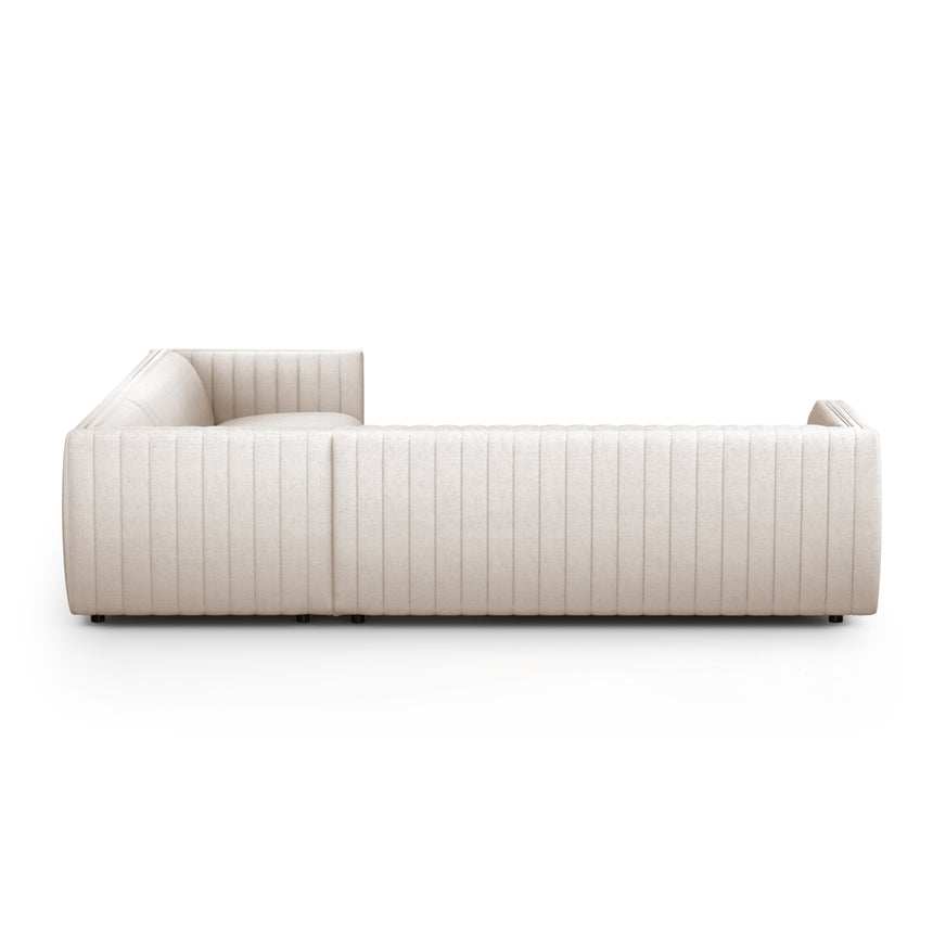 AUGUSTINE 3PC SECTIONAL DOVER CRESCENT  | 267.97 X 267.97 X 67.31 CM.