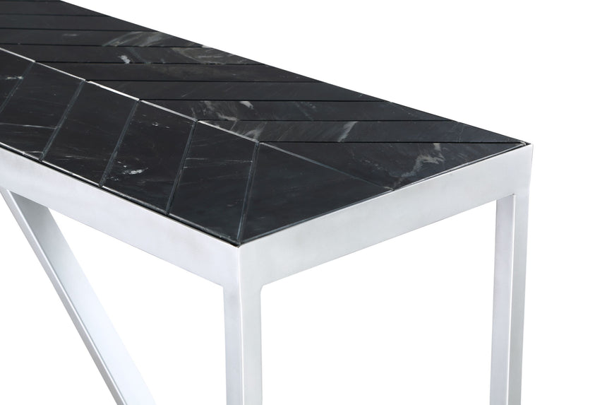 ARROW MARBLE CONSOLE TABLE | 160 x 40 x 80 CM.