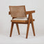 BOUCLE UPHOLSTERED JEANNERET DINING CHAIR | 51 x 58.3 x 81 CM.