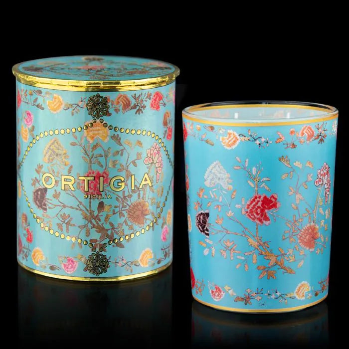 FLORIO CANDLE DECORATED SM