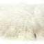 Tibetan Sheepskin Cushion • Ivory | 28 x 56 CM.